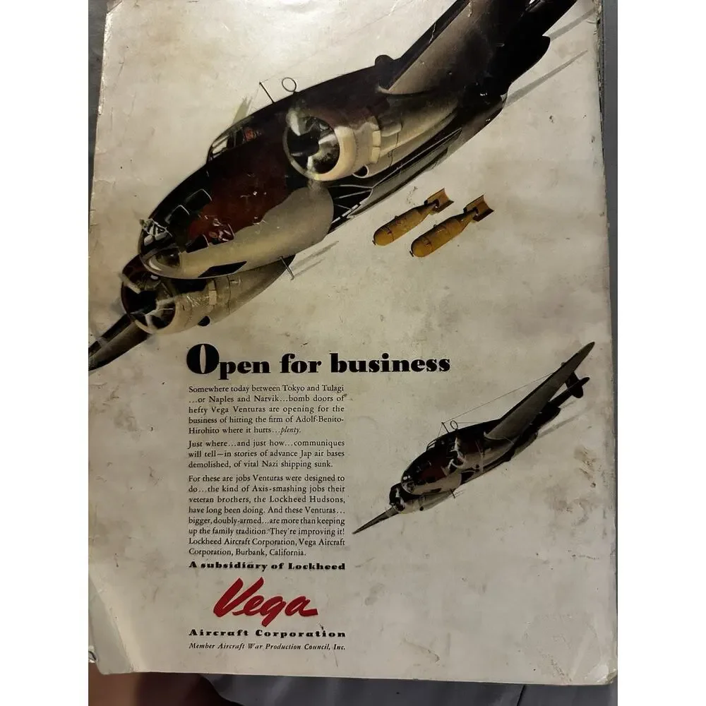 Flying Special Issue Feb 1943 Vol XXXII No 2 U.S. Naval Aviation at War